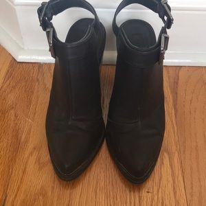 Forever 21 sling back booties